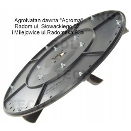 Paskleiskite 50 cm skersmens 6 ašmenų plastikinę plokštę