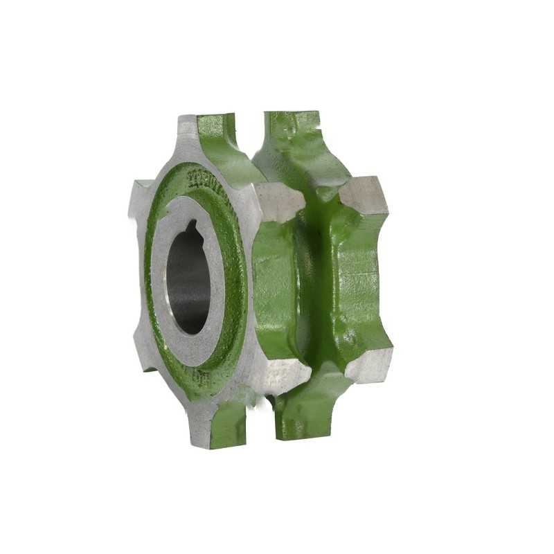 Galinis lizdo ratas su 12 mm sferiniu grioveliu