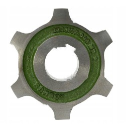 Galinis lizdo ratas su 12 mm sferiniu grioveliu