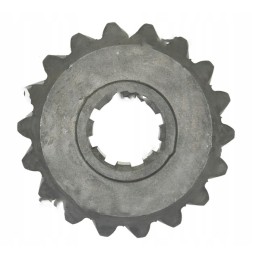 Kampinis ratas su 19 arkinių dantų fortsc barstytuvu