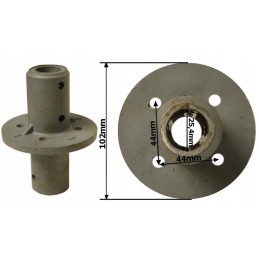 Plastikinis-metalinis disko stebulė, universali