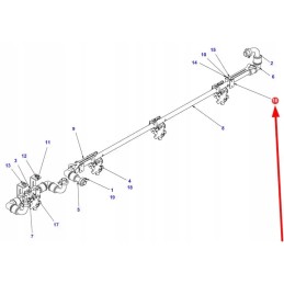 E220066 montavimo plokštė darbinėms skysčių linijoms