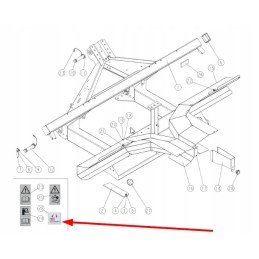 988036 Aukštaūgių pasėlių tręšimo nustatymų lipdukas