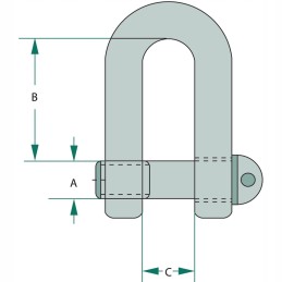 Pančiai 0 6 t din 82101 12 mm 36 mm
