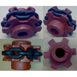 Kietos grandinės barstytuvas titano Unia 11x31 5 klasė