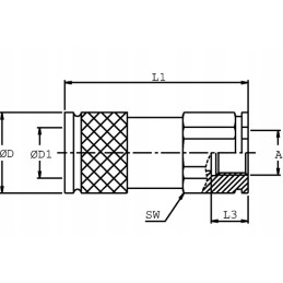 Skv f skvf16c12 plokščia greitoji jungtis