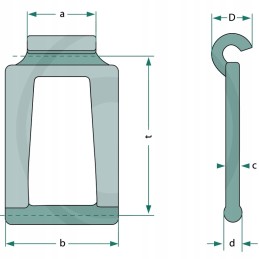 Ruebig hv 67 b 37x6 mėšlo kratytuvas