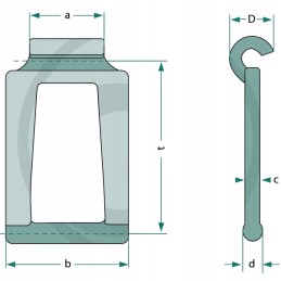 Rubig grandinės jungtis hv 59 28