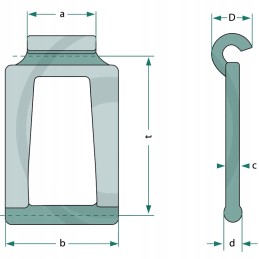 Rubig grandinės jungtis hv 59 28