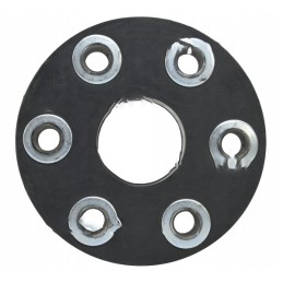 6 skylučių guminis diskas, skersmuo 190mm, skylės 18mm ro