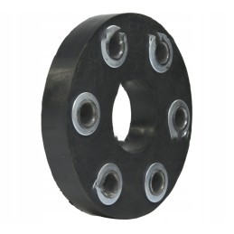 6 skylučių guminis diskas, skersmuo 190mm, skylės 18mm ro