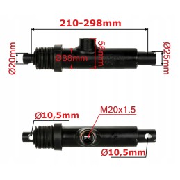 Amazon Shore barstytuvo hidraulinis cilindras