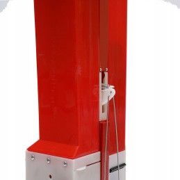 Reguliuojamas dviejų cilindrų rankinis trąšų aplikatorius