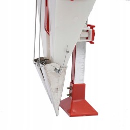 Reguliuojamas dviejų cilindrų rankinis trąšų aplikatorius