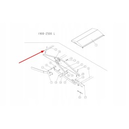 952345 brezento laikiklis