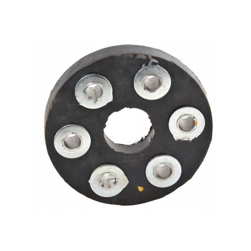 6 skylių guminis diskas, skersmuo 170mm, skylės 16mm ro