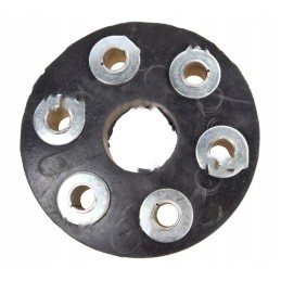 6 skylių guminis diskas, skersmuo 170mm, skylės 16mm ro