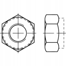 Fiksavimo veržlė din 985 m20 20 20 din 985