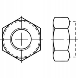 Fiksavimo veržlė din 985 m20 20 20 din 985