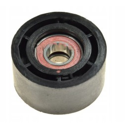 Plastikinis grandinės įtempiklio volas su guoliais