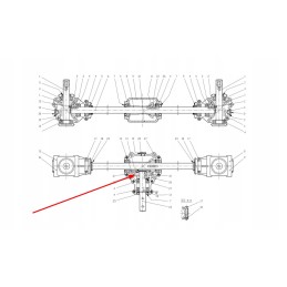 910157 pagrindinės pavaros velenas