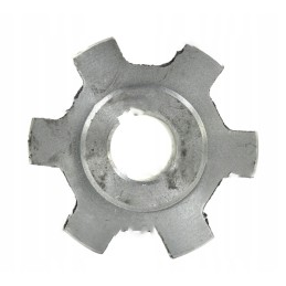 Lizdinis ratas 12 mm grioveliui su 6 aukštų dantų raštu