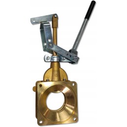 Sklendė su svirtimi MZ 4 srutų cisterna