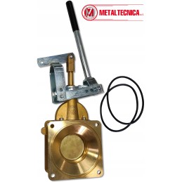 Sklendė su svirtimi MZ 4 srutų cisterna