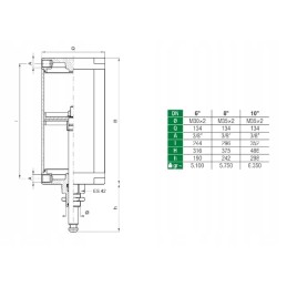 Pneumatinė pavara 6 mz