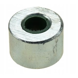 Metalinis grandinės įtempimo volas dalgio barstytuvui