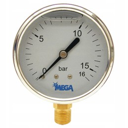 Glicerino manometras 0 1 bar oe 63mm 1 4 dienos