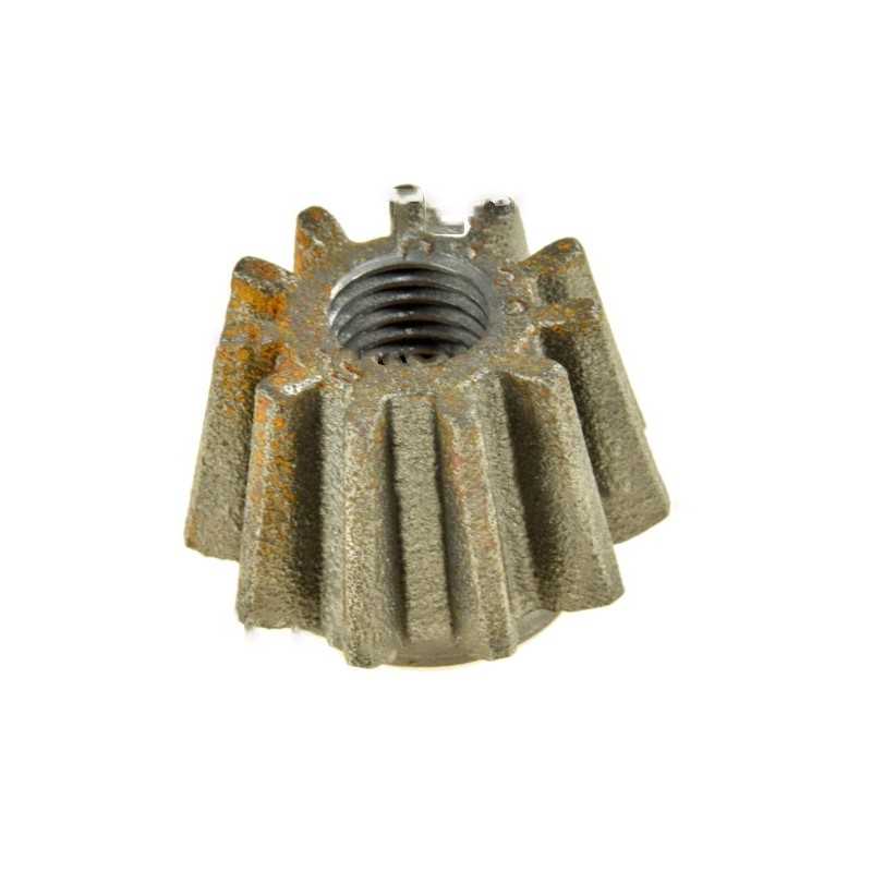 Mažas kūginis ratas dalgio barstytuvo transmisijai