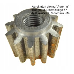 Mažas kūginis ratas dalgio barstytuvo transmisijai