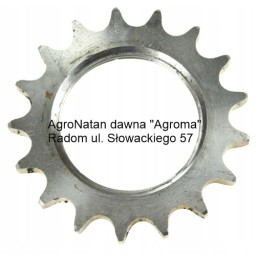 Grandininis ratas su 17 5 8 colių prisukamu barstytuvu