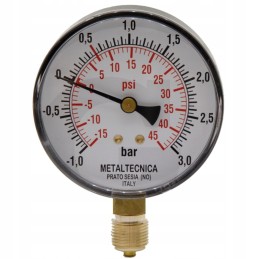 Vakuuminis manometras oe 80 mm 3 8 apatinis korpusas