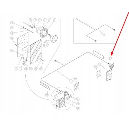 688111 šviesą atspindintis lipdukas, dešinė