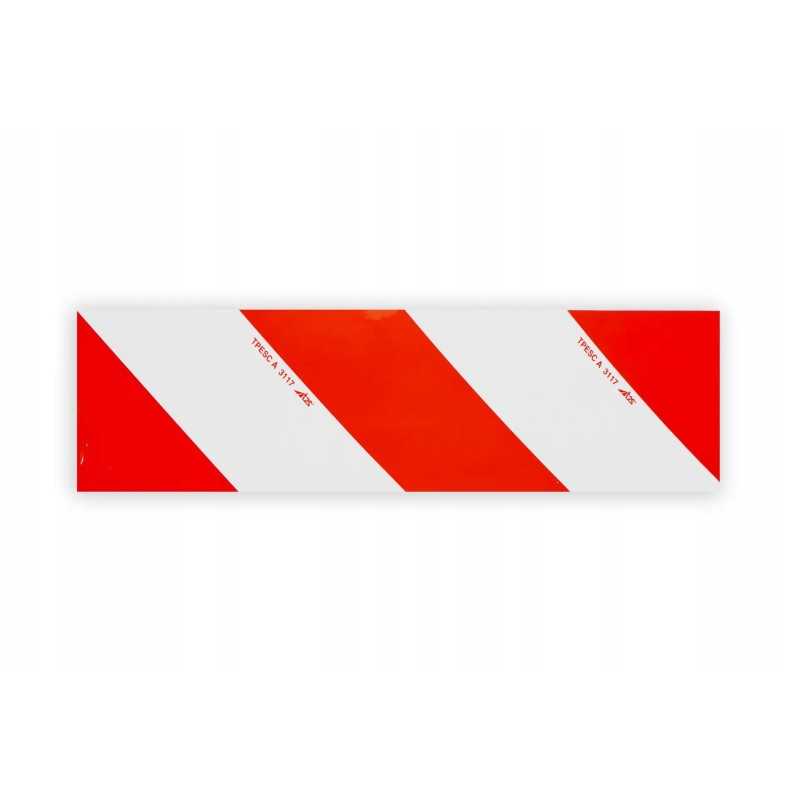 688112 šviesą atspindintis lipdukas, kairėje, krovinių dėžė