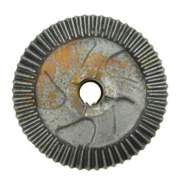 Didelis diskinis ratas dalgio barstytuvo transmisijai