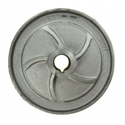 Didelis diskinis ratas dalgio barstytuvo transmisijai