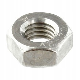 Šešiakampė veržlė din 934 m10 pagaminta iš plieno