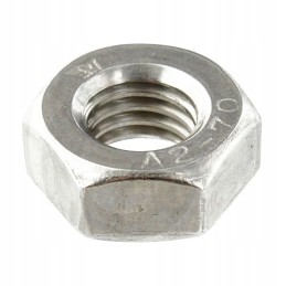 Šešiakampė veržlė din 934 m10 pagaminta iš plieno