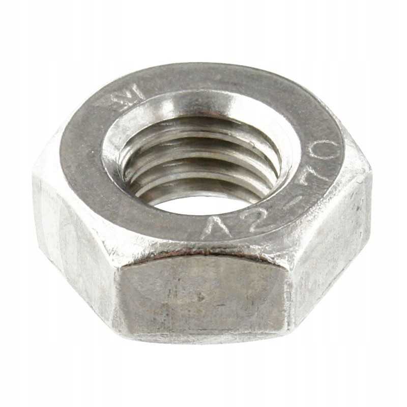 Šešiakampė veržlė din 934 m10 pagaminta iš plieno