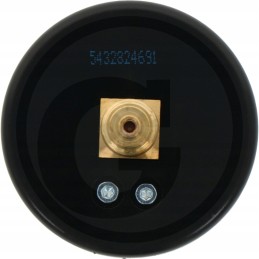 Wika manometras 0 10 bar oe 63mm 1 4 galinis žalvaris