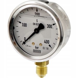 Glicerino manometras oe 63 mm 1 4 plieninis dugnas