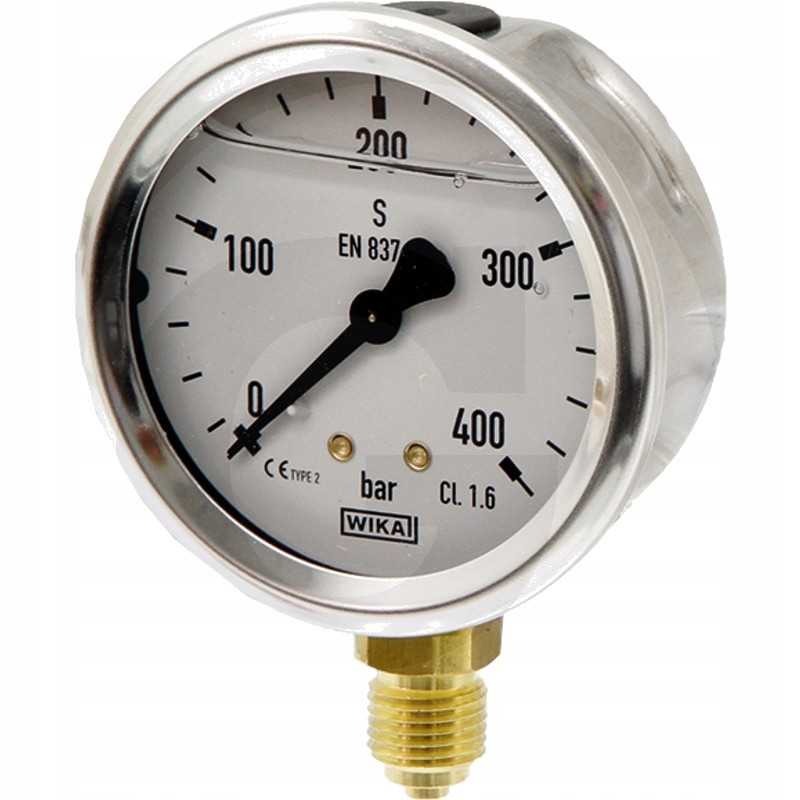 Glicerino manometras oe 63 mm 1 4 plieninis dugnas