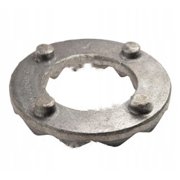 Diskas sukabina sustiprintą buivolo sferą