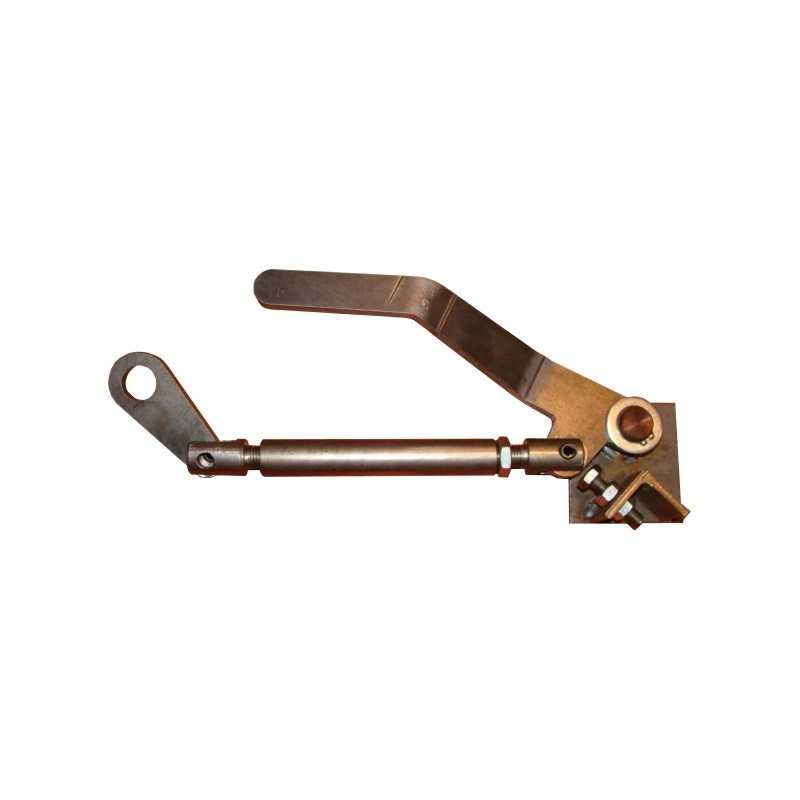 Apatinė šoninė atidarymo svirtis, apatinė iškrova