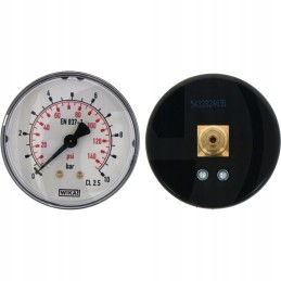 Slėgio matuoklis 0 6 vario lydinys iki 40 barų žalvario