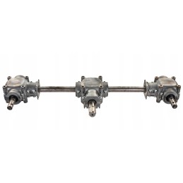 Tvirtas 3 aliuminio pavarų rinkinys trąšų barstytuvui