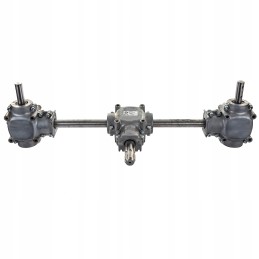 Dviguba trąšų barstytuvo pavara, 770 mm